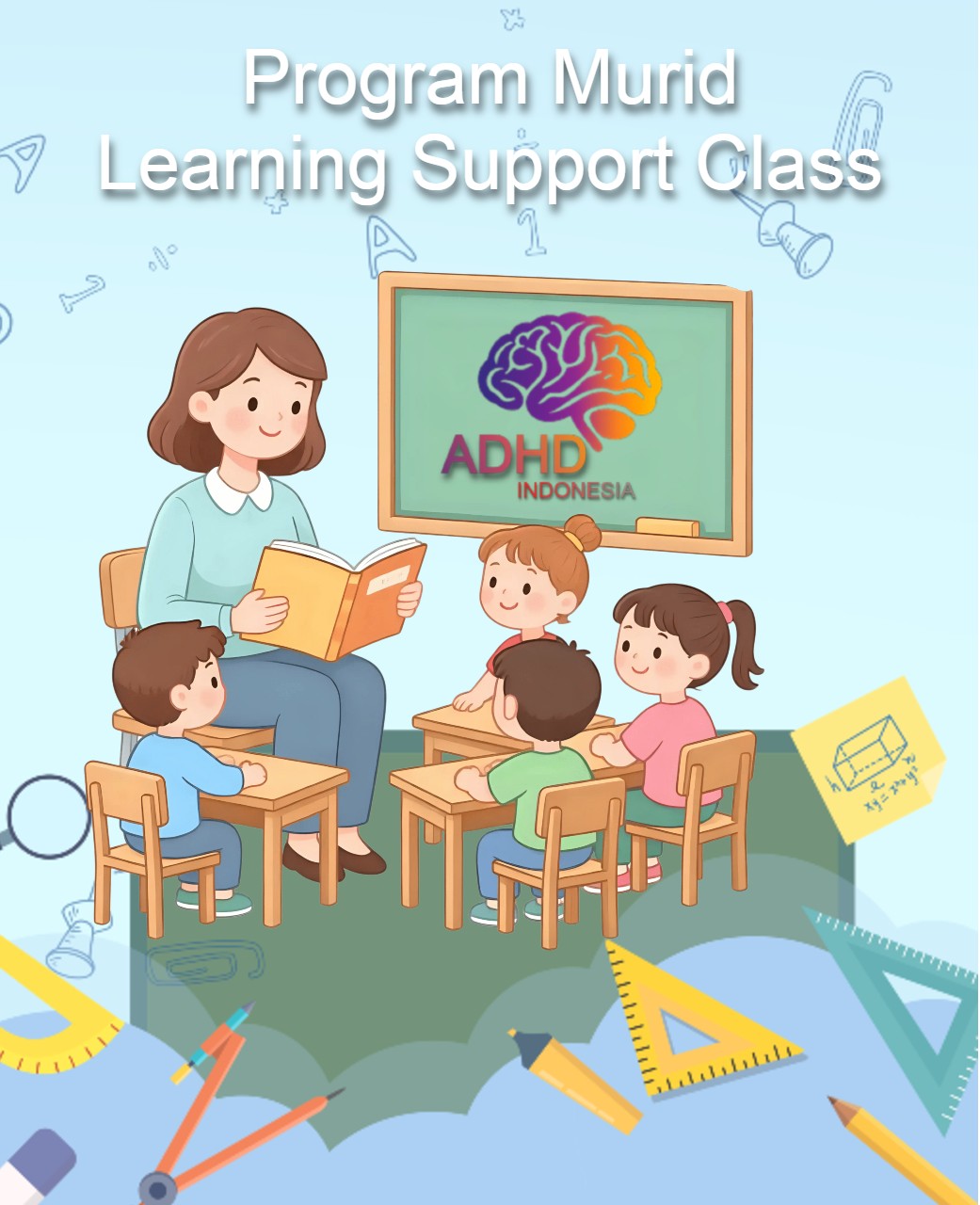 Program ADHD Indonesia Kabupaten Padang Lawas Utara Kelas Pendampingan Belajar (Learning Support Class)